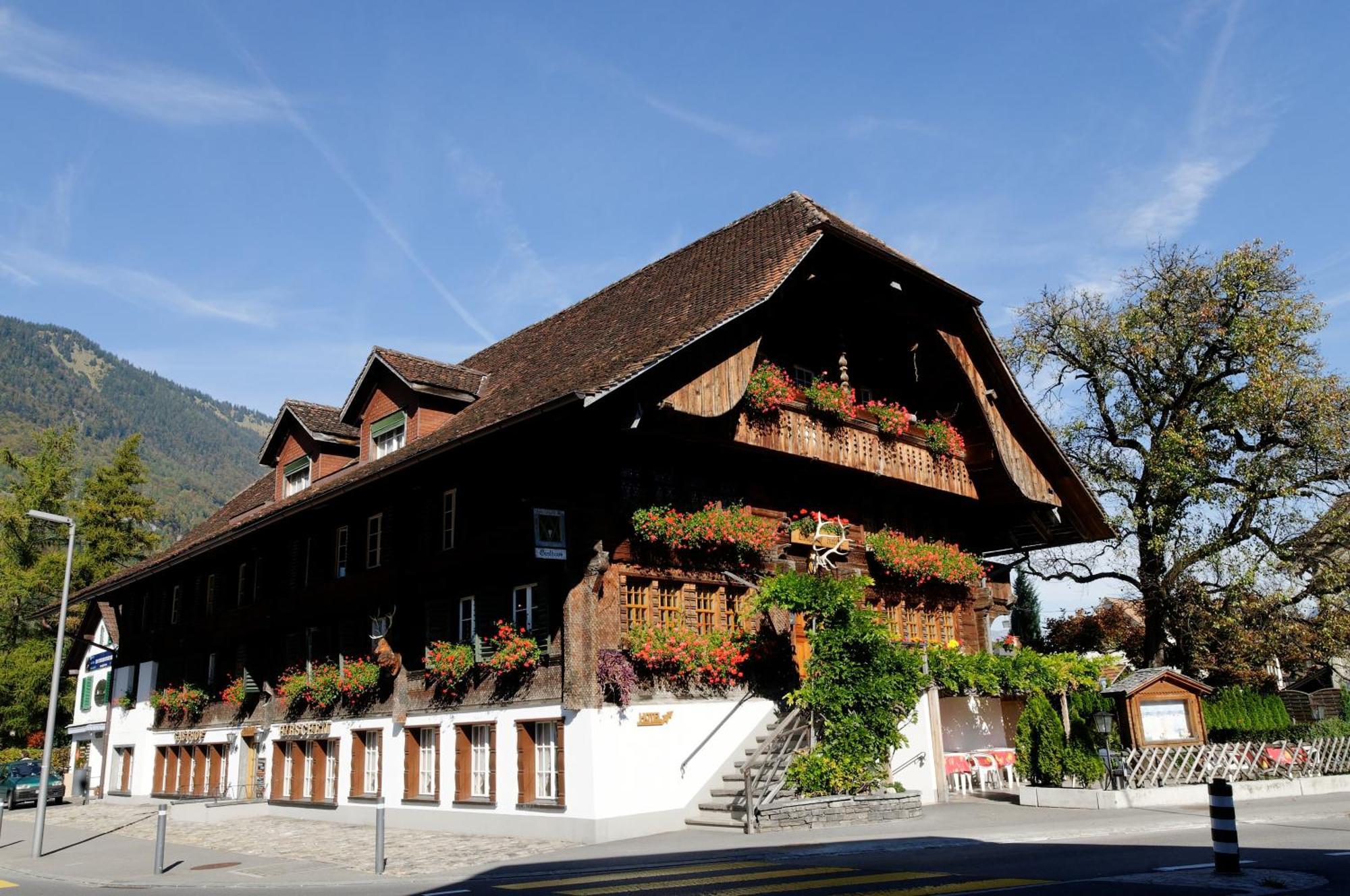 Hotel Restaurant Hirschen Interlaken Kültér fotó